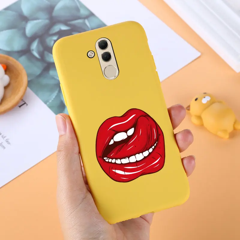55 Lamo чехол в стиле ретро лимонно-желтый чехол для huawei mate 20X20 X Pro 10 Lite P20 P10 Plus P Smart Plus модный матовый однотонный чехол для телефона - Цвет: 55