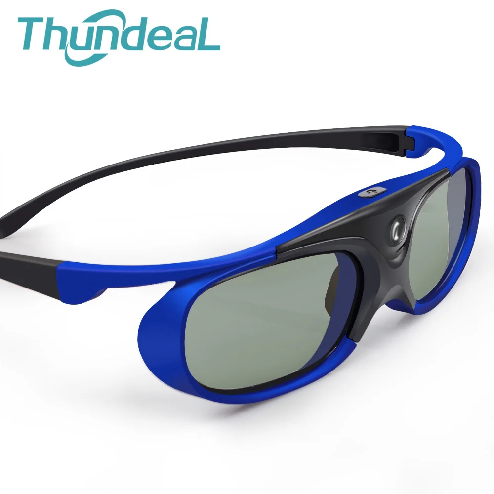 Thundeal DLP проектор 3D очки с активным затвором Батарея Универсальный 96 144 Гц для Philips