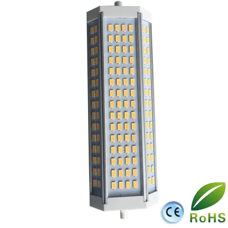 Высокая мощность 50 Вт LED R7S лампа 189 мм хорошая теплоотдача наружный прожектор