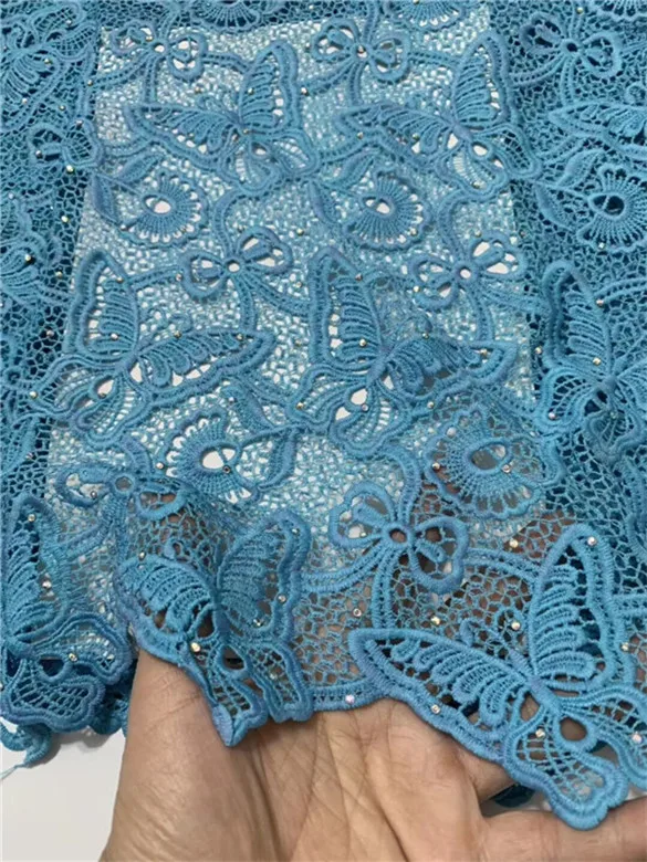 Красный черный вышивка Африканский шнур шнурки камни швейцарская гипюровая