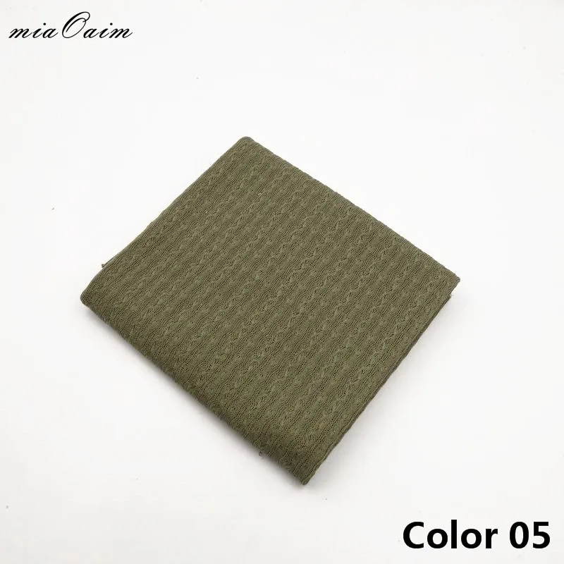 Color 05 75*50 см вязать стрейч обёрточная бумага s новорожденных фотосессии реквизит получения одеяло детские фотографии реквизит - Цвет: Color 05
