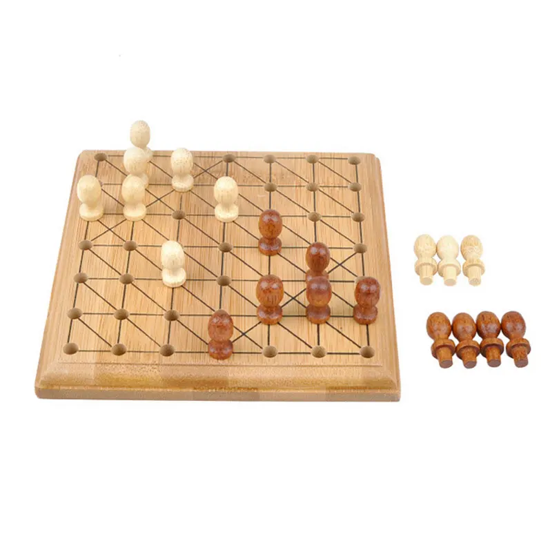 imim Chinese Checkers Game Set Board Puzzle Wooden Toys Chessboard Table Kids Games Educational Learning For Children | Игрушки и хобби