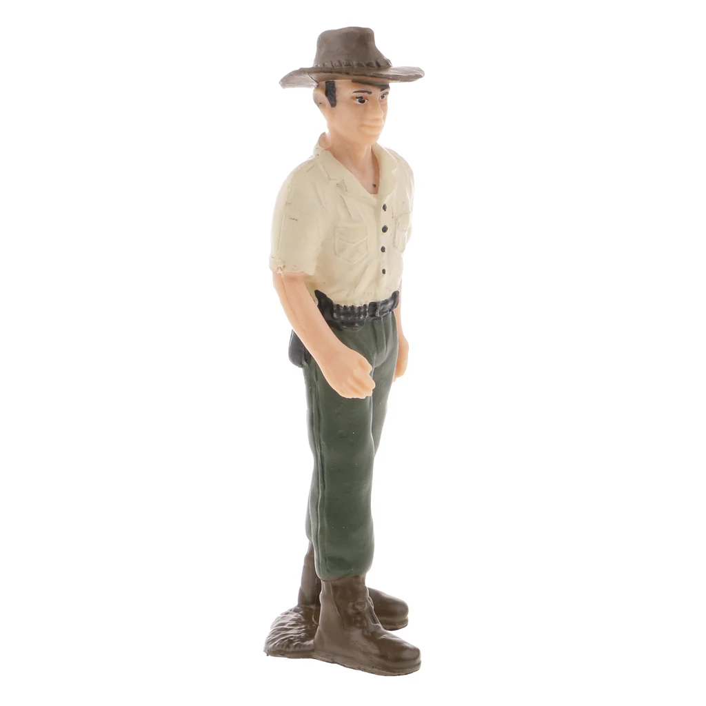 Realistic Male Farmer People Figurine Model Action Figure Toy Collectible #1 | Дом и сад