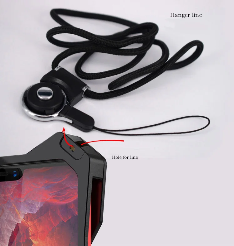 Новый роскошный металлический алюминиевый чехол для телефона Nubia Red Magic 2 Thor Heavy Duty