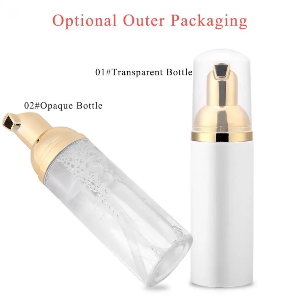 Профессиональный очиститель ресниц 60 мл средство для индивидуального