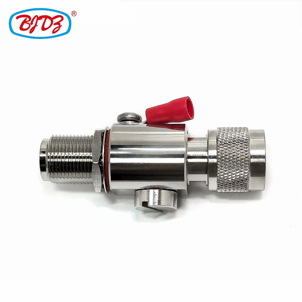 

Бесплатная доставка suge arrester 0-6G N male to N female Lighting arrester