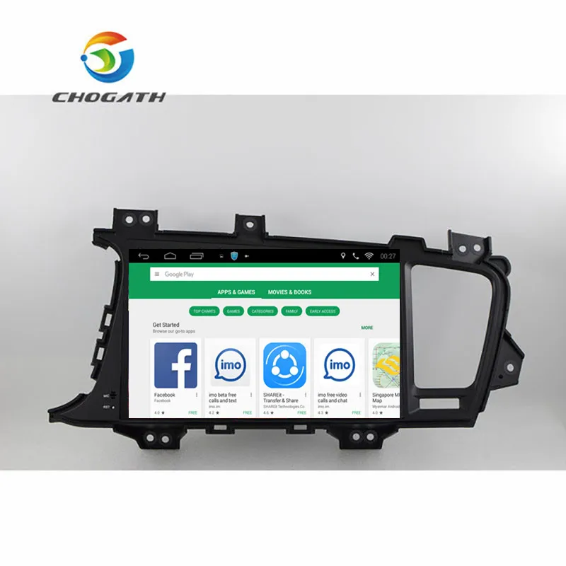 CHOGATH 9 ''четырехъядерный 1 ГБ ОЗУ Чистая Android 0 автомобильная аудиосистема GPS