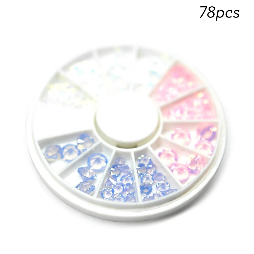 Стразы для ногтей Rolabling Star Rainbow Diamond, акриловые украшения, аксессуары для ногтей, маникюрные Стразы