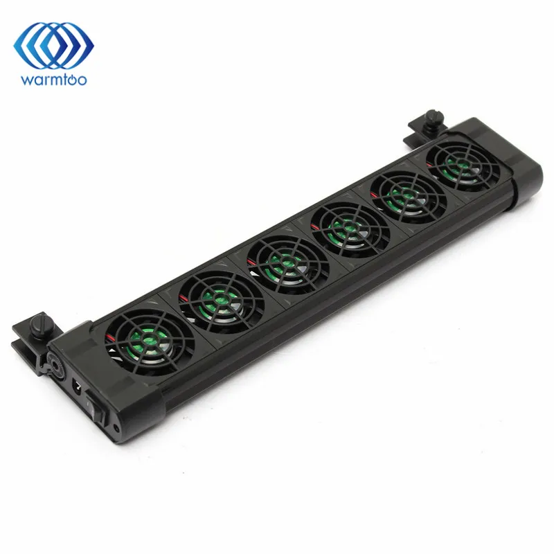 Новое охлаждение Coldwind 6 вентиляторов охладители для аквариума 240 л DV 12 В низкое