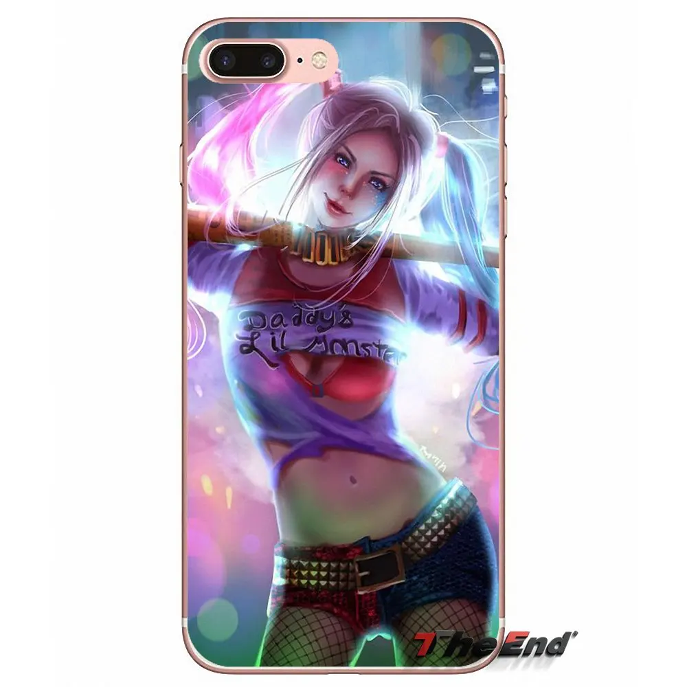 Harley Quinn плакат с джокером ТПУ силиконовый чехол для Huawei P Smart Y6 Pro P8 P9 P10 Nova P20 Lite Mini 2017