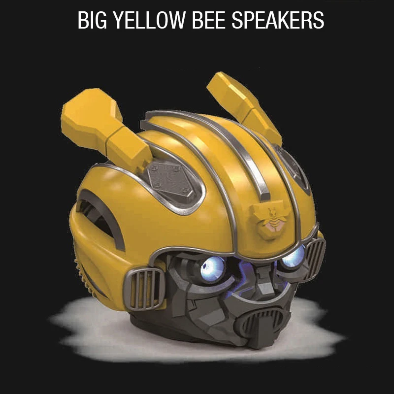 LYMOC беспроводной динамик Big Bee Bluetooth портативный звуковой ящик HD микрофон телефон громкой связи для iPhone Android TF MP3 воспроизведения музыки