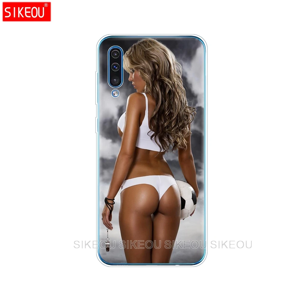 Для samsung Galaxy A50 силиконовый прозрачный Футляр задняя крышка чехол для телефона для samsung A50 A505 A505F SM-A505F мягкий чехол 6,4" - Цвет: 33787