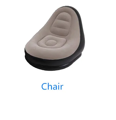 Chair Надувной диван с подушкой для ног, стул, садовый шезлонг, домашний досуг, гостиная, ПВХ, надувные кресла, мебель, Infatables - Цвет: Chair
