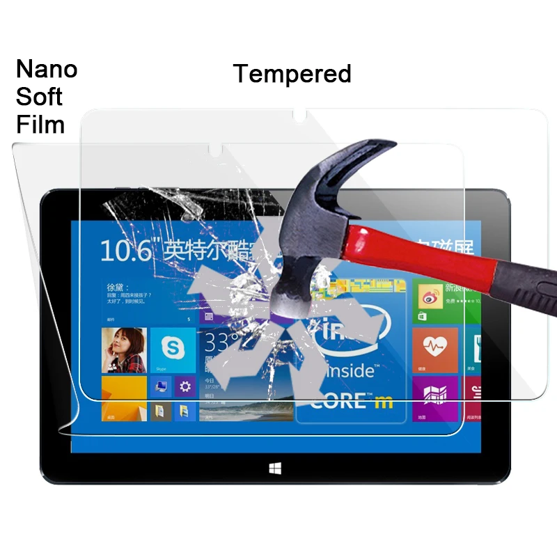 Для CUBE i7 Stylus Intel Core M Windows 10 Tablet PC 6 ''Водонепроницаемая защитная пленка