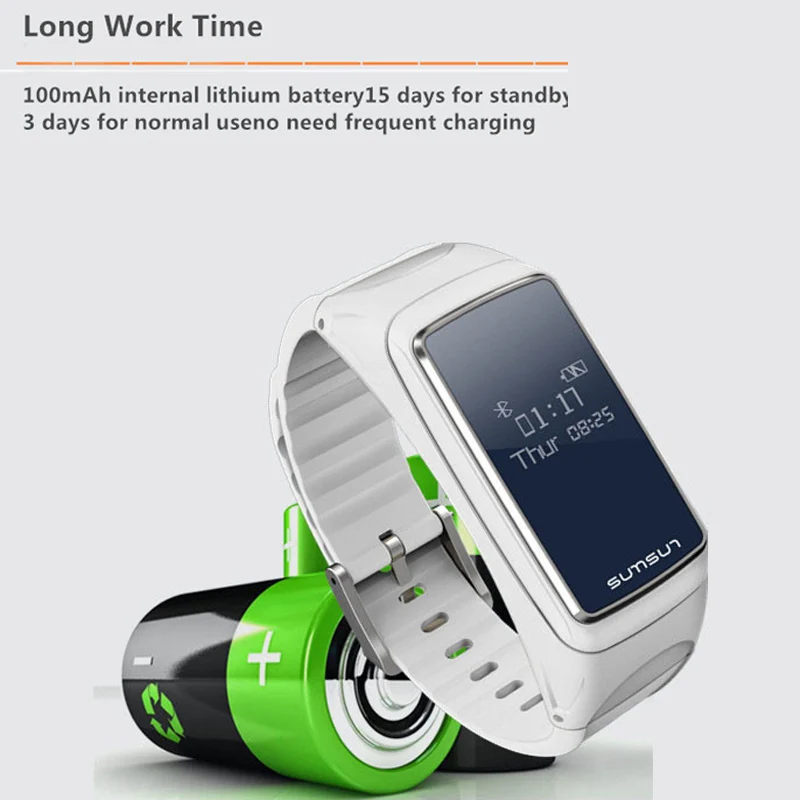Смарт-браслет наушники B7 Talkband Bluetooth стиль вызова бизнес смарт-браслет монитор сна