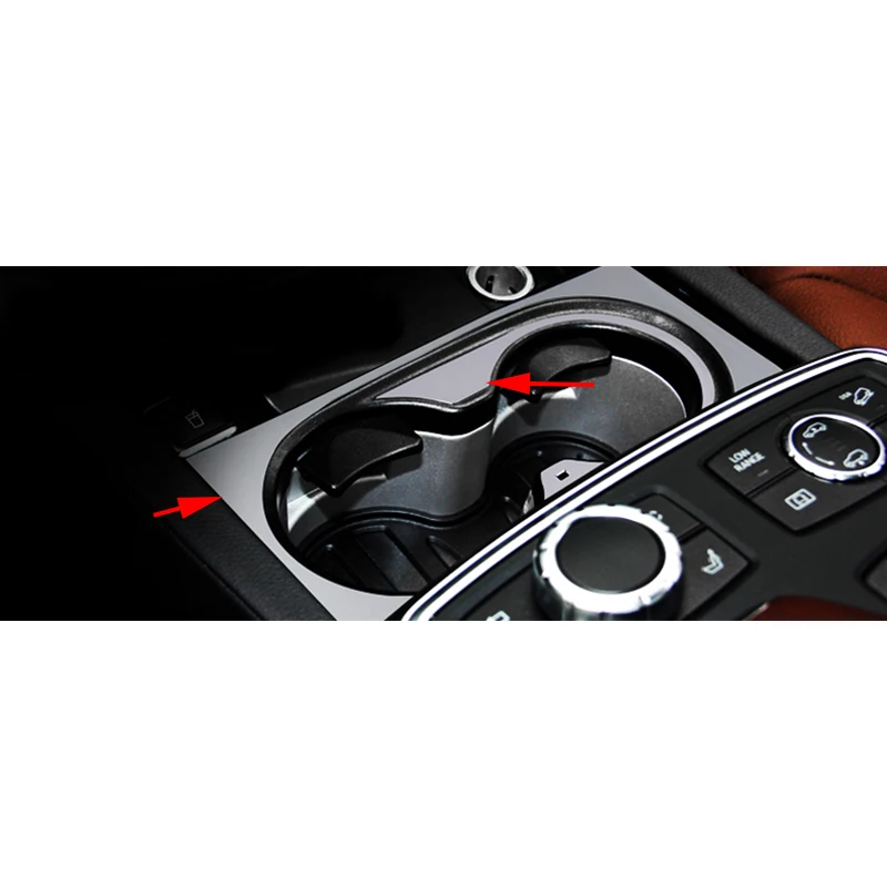 

2x Inner Console Cup Holder Cover Frame Trim For Mercedes-Benz GLS Class 17 & GLE Class 16-17 & ML Class 12-15 & GL Class 13-16