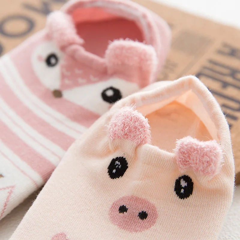 2018 милый мультфильм животных хлопковые носки для женщин 3D Забавный Покемон