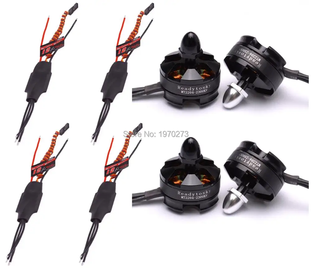 Simonk 12A ESC + MT2204 2300KV 2204 мотор для 210 мм 250 QAV250 Мультикоптер| |