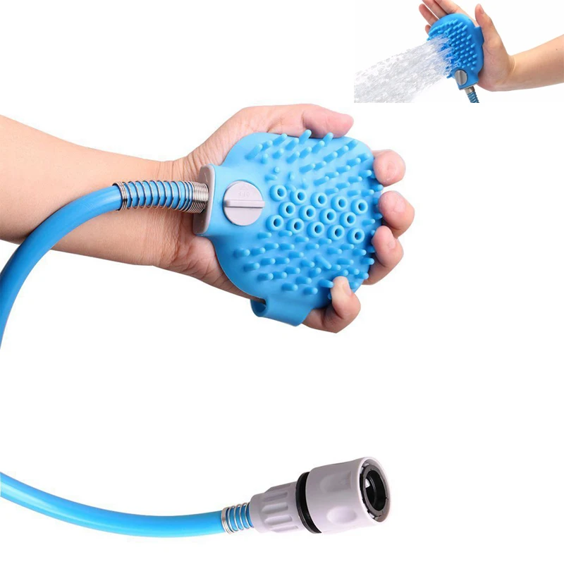 Pet инструмент для купания удобный массажер душа Чистка стирка опрыскиватели