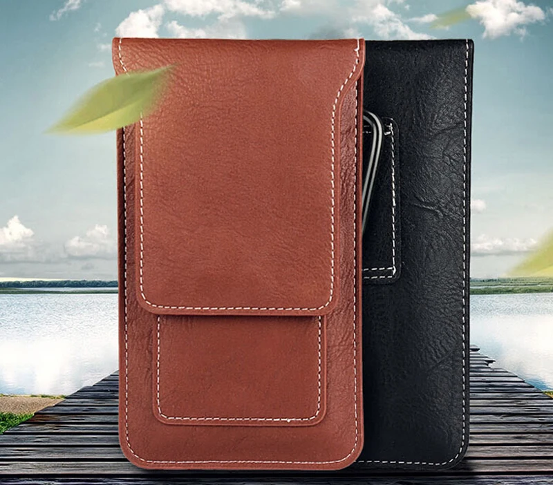 Кожаный зажим для ремня с петлей для Motorola Moto M Z4,Asus Zenfone 3 Zoom ZE553KL/3 ZE520KL/3 Max ZC553KL,