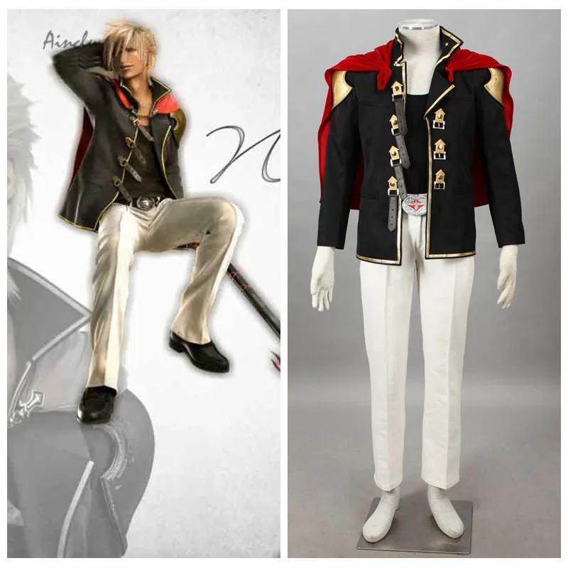 Ainclu Final Fantasy Type 0 Suzaku Peristylium Class Zero Nine Хэллоуин игра косплей костюмы на