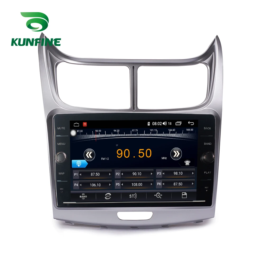 Восьмиядерный 4 Гб ОЗУ 64 ПЗУ Android 8 1 автомобильный DVD GPS плеер Deckless стерео для Chevrolet