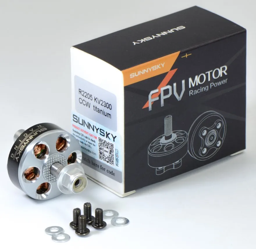 1 шт. Sunnysky R2205 2300KV 2500KV 2205 бесщеточный двигатель CW CCW розовый синий серебристый для
