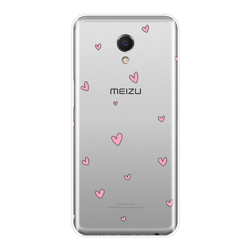 Задняя крышка для Meizu M2 M3 M5 M6 Note милый мягкий силиконовый чехол M6S M6T M5C M5S M3S