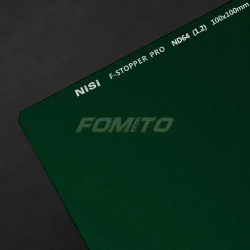 НИСИ 100 мм квадратный фильтр ND64 ND ND1.8 100*100 нейтральной плотности 6 стоп оптическое