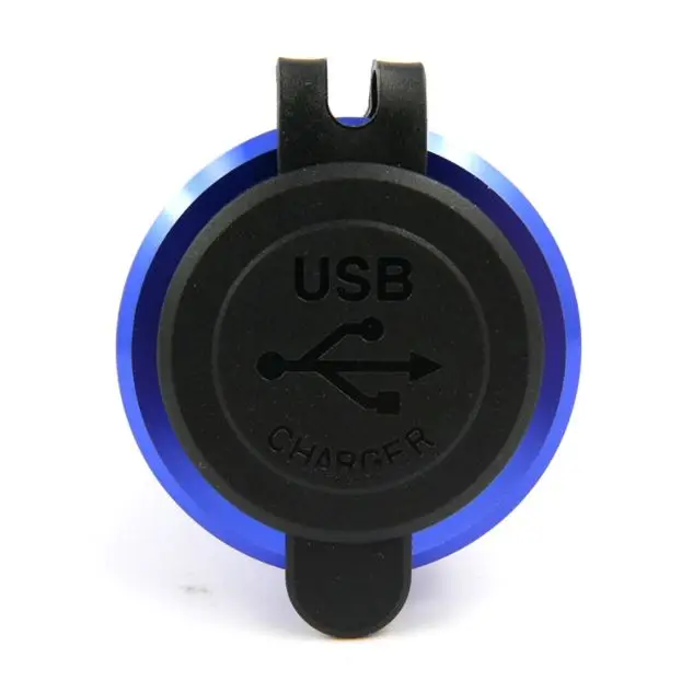 Автомобильное зарядное устройство с двумя USB портами 35 Вт в металлическом