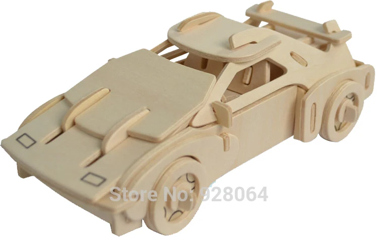 Автомобиль самолёт 3d головоломка Детский пазл обучающая АЛФАВИТ игра для