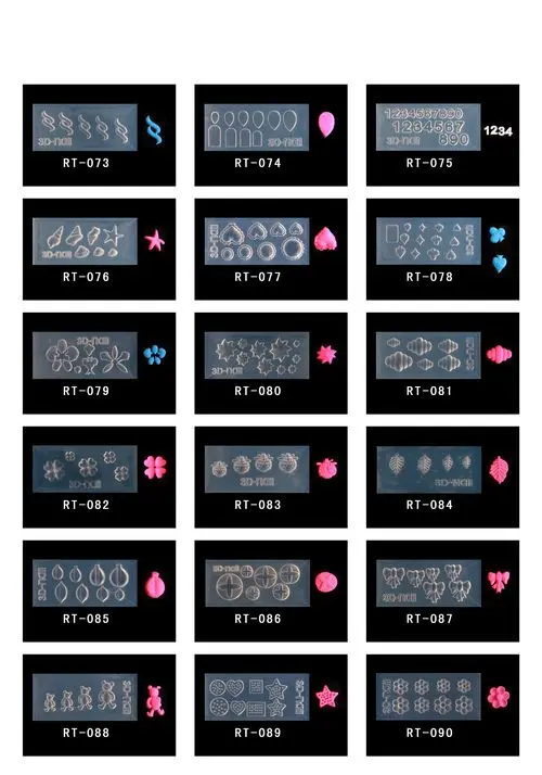 1 шт. акриловая Форма для дизайна ногтей|acrylic mold|mold nailnail art nail |