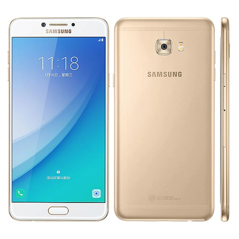 Оригинальный разблокированный мобильный телефон samsung Galaxy C7 Pro C7010 GSM 3G и 4G Android