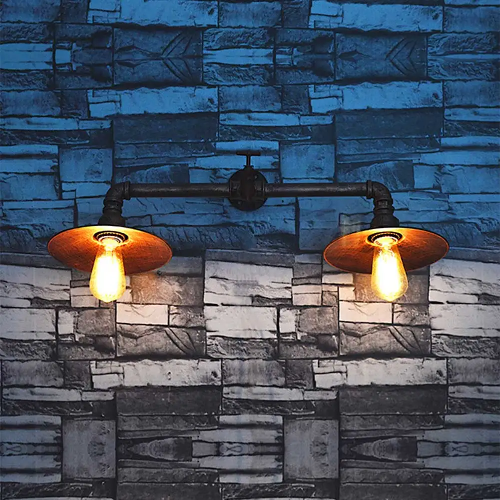 

Винтажные Настенные светильники E27 в стиле лофт с 2 насадками