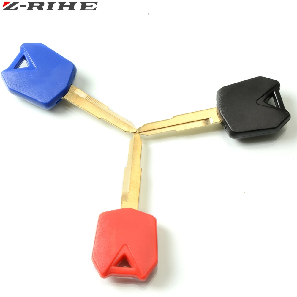 Ключи Embryo для Kawasaki ZX6R ZX9R ZX10R ZXR250 ZXR400 ZZR400 ZRX400 ZZR600 ZZR1200 мотоцикл пустой ключ без выреза лезвие с логотипом