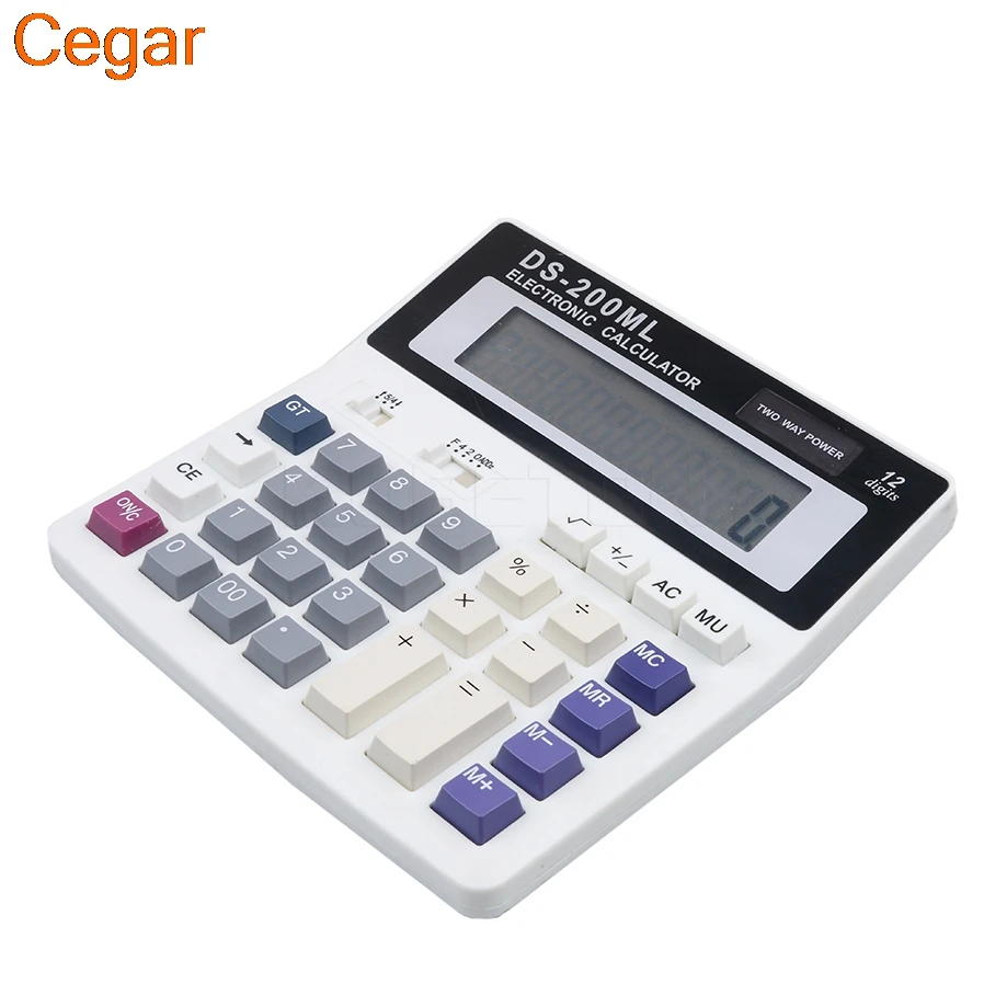 Калькулятор женский многофункциональный на солнечной батарее 1 шт.|calculator