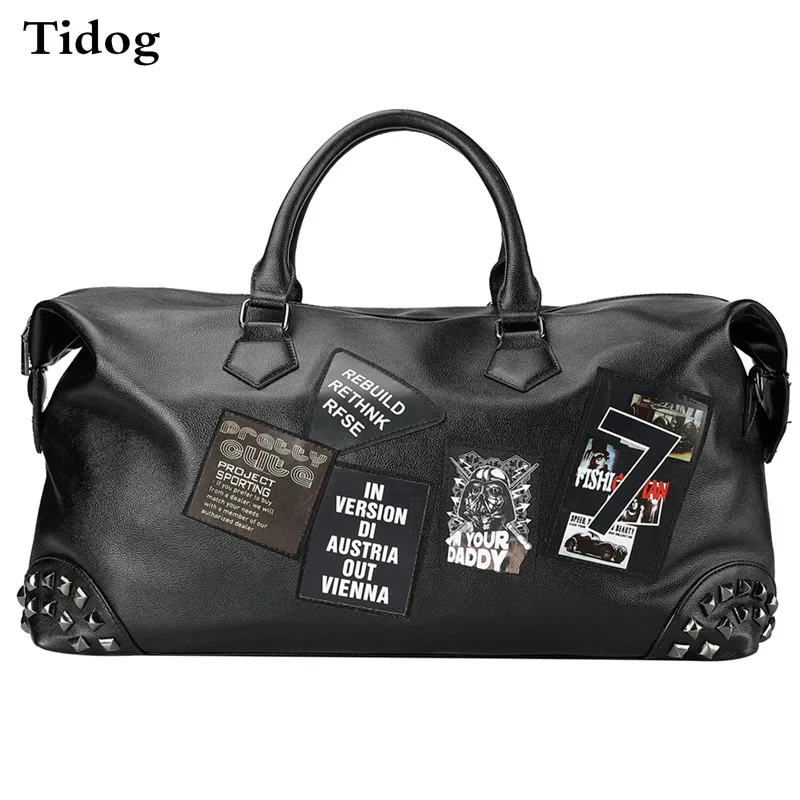 Tidog корейская мода tide cortex Повседневная Вместительная дорожная сумка|travel bag|bag travel