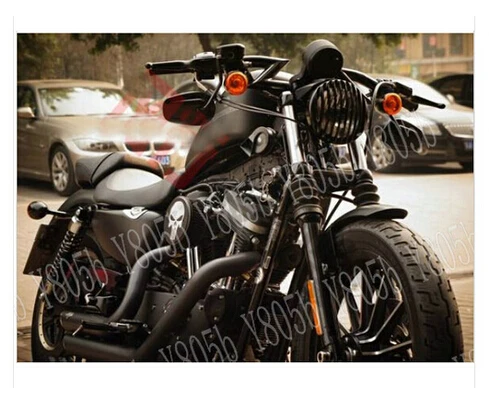Мотоциклетный руль 7/8 дюйма 22 мм Z образные стержни для Yamaha VStar 400 650 1100 1300 Virago Xv 250 535