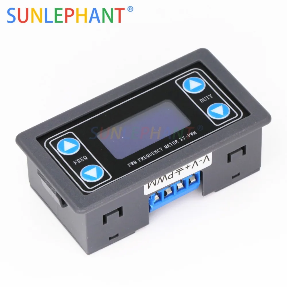 Digital display PWM pulse frequency duty ratio 1HZ~150KHZ adjustable Square wave rectangular signal generator | Электронные
