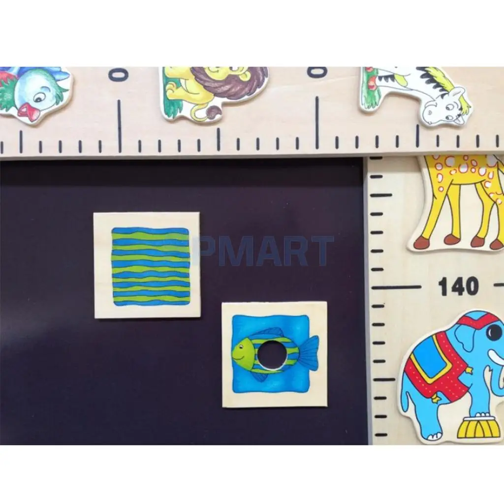 Деревянная доска с животными подходящая к телу игра памятью для детей малышей |