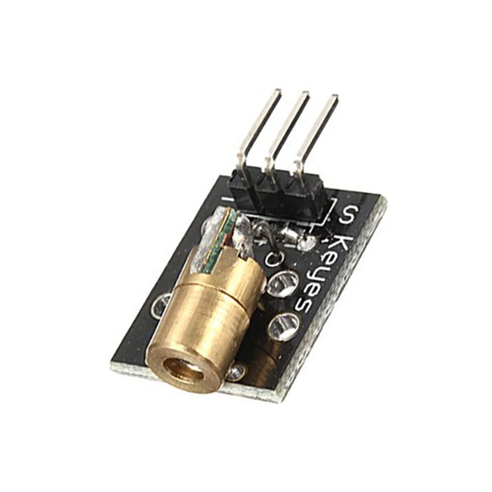 KY 008 модуль лазерного передатчика 650nm 5 V диод для Arduino AVR PIC|Датчик сигнала