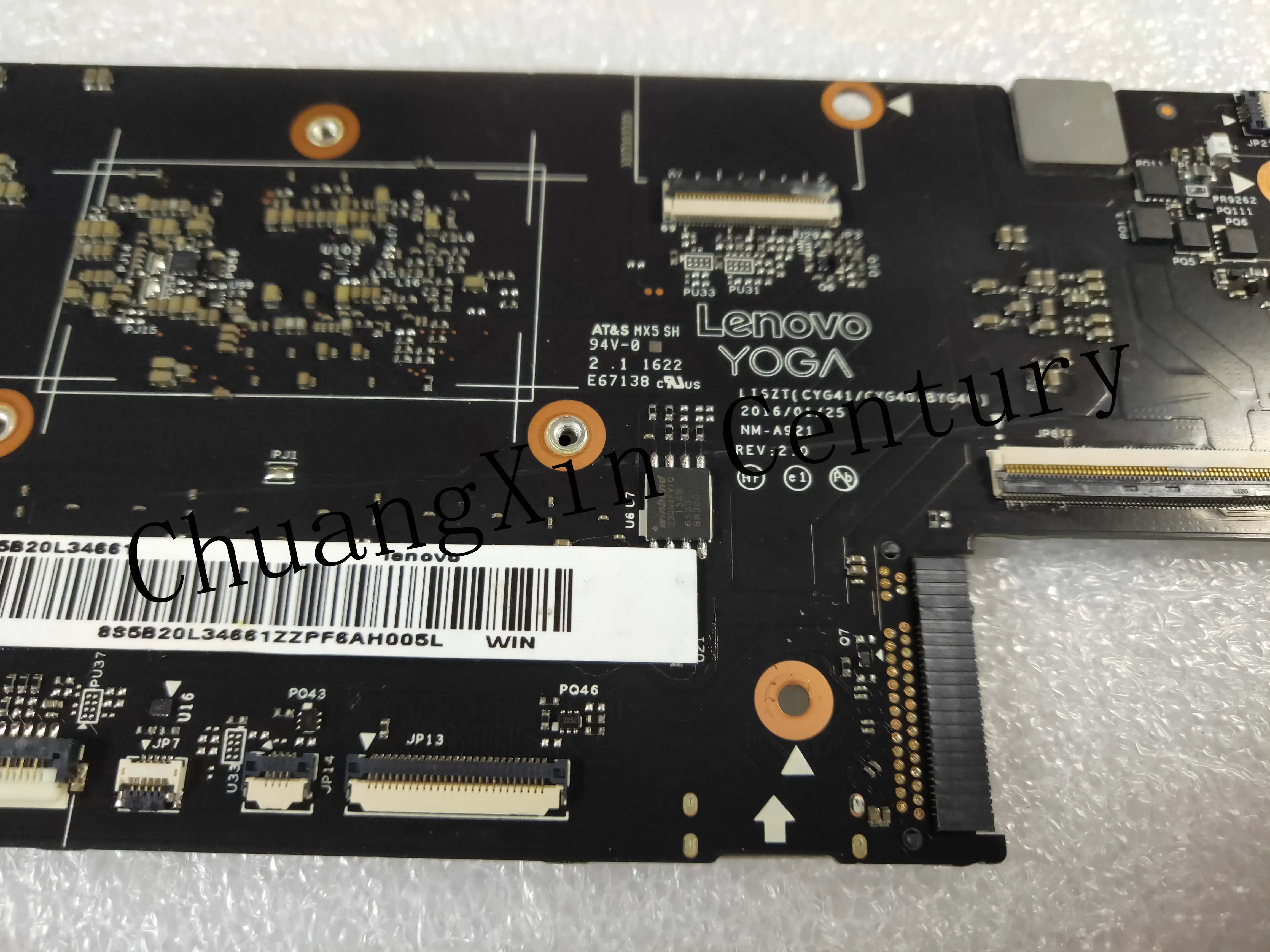 Для NM-A921 материнская плата для ноутбука YOGA 900-13ISK yoga 900 13ISK оригинальная 8G-RAM I7-6560U