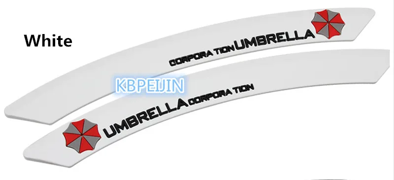 2 шт. автомобильный Стайлинг колеса для бровей анти-столкновения полосы наклейки