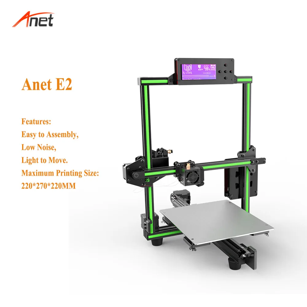Anet A8 A6 A3S A2 E2 самые популярные Impresora 3d в наличии Нью Йорк/Чешский DIY принтер Лучшая