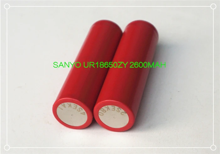 Литий ионная аккумуляторная батарея SANYO UR 18650 2600 мАч 3 7 в|rechargeable battery|cell 18650celle li-ion |