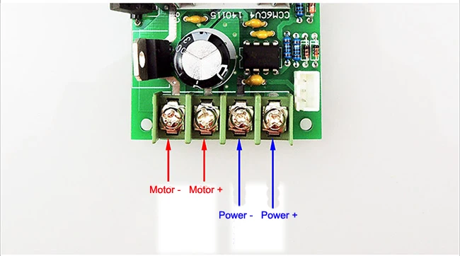 ШИМ CCM6C контроллер скорости двигателя постоянного тока 20A 24V 12V 6V 30V контроль скорости бесступенчатый переключатель управления скоростью