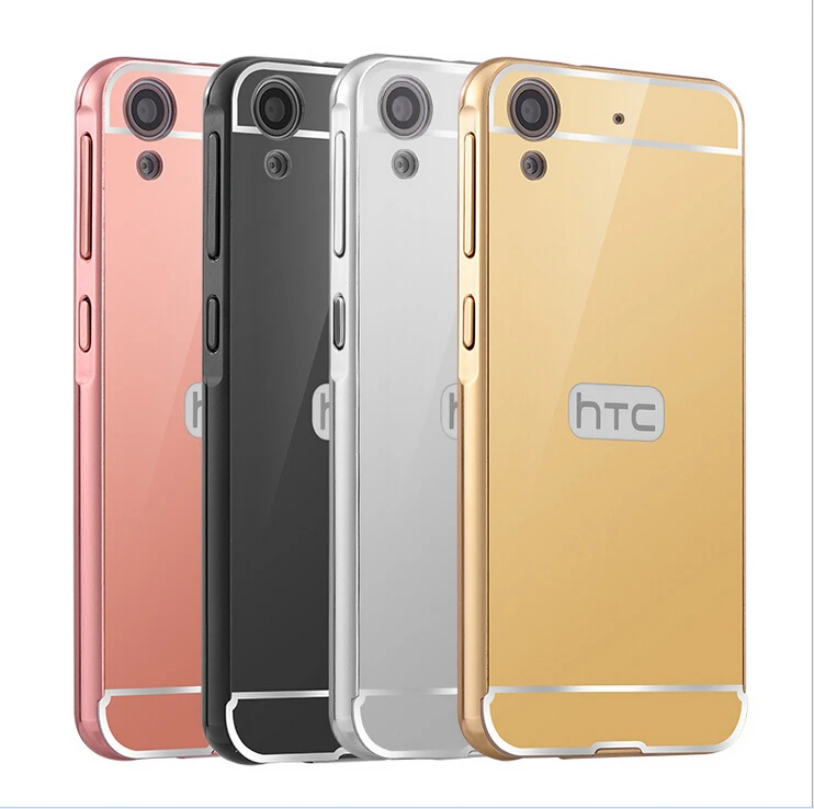 Для HTC Desire 820 826 816 626 828 620 530 One M8 роскошный позолоченный бронированный Алюминиевый