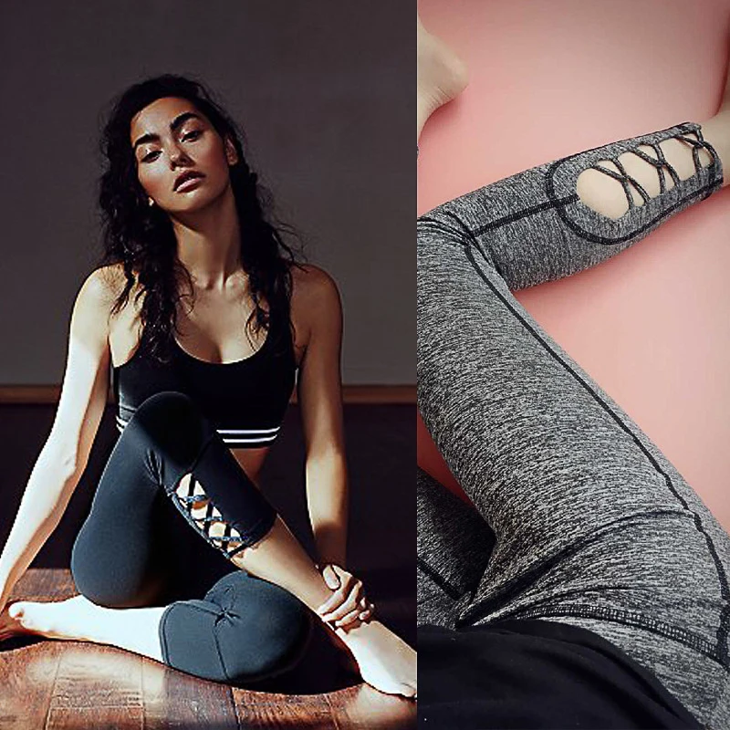 

Women's Sports Yoga Leggings Fitness Sportswear Ladies Running Training Trousers