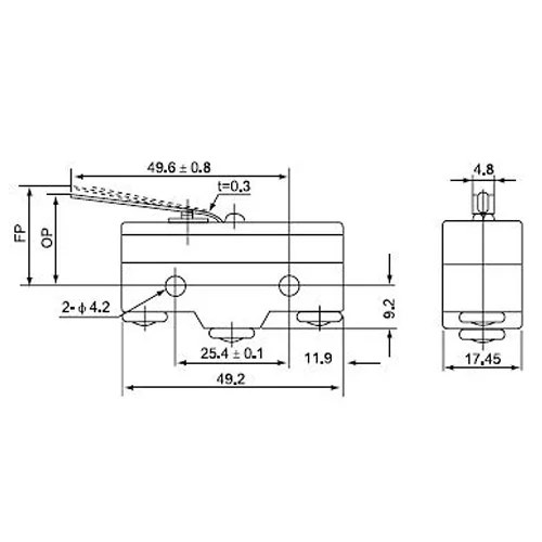 

10 pieces CM1301 micro switch