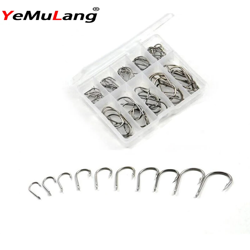 YeMuLang 70 ⑤ кор. высокие картонные стальные крючки для океана рыболовные снасть